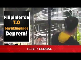 Filipinler'de 7 büyüklüğünde deprem!