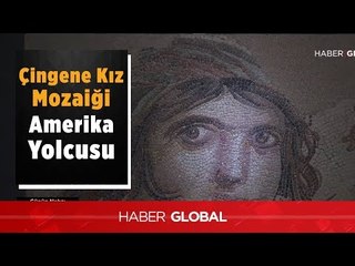 Çingene Kız Zeugma Mozaği Amerika'da