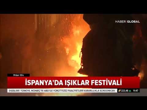 İspanya'da Işıklar Festivali -Llas Luminarias