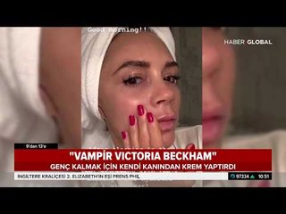 Victoria Beckham Kendi Kanından Krem Yaptırdı