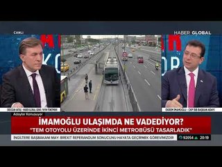 Ekrem İmamoğlu'nun İkinci Metrobüs Projesi