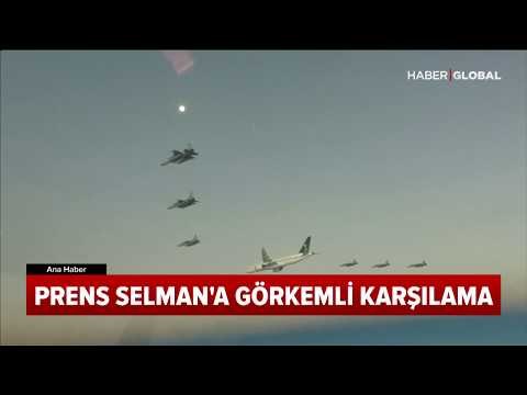 Prens Selman'a Görkemli Karşılama