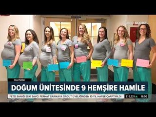 9 Hemşire de Aynı Anda Hamile Kaldı