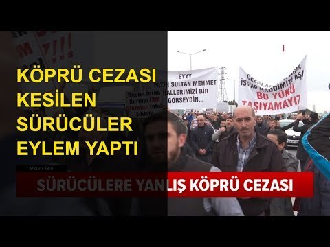 Köprü Cezası Kesilen Sürücüler Yenikapı Miting Alanında Toplandı