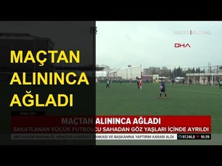 Yüzüne Tekme Gelse de Sahadan Çıkmak İstemedi