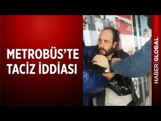 Metrobüsteki Tacizciye Yolcular Müdahale Etti