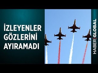 Türk Yıldızları ve Solo Türk Yine Nefesleri Kesti