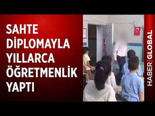 Sahte Diplomayla Yıllarca Öğretmenlik Yaptı ve Okul Müdürü Oldu