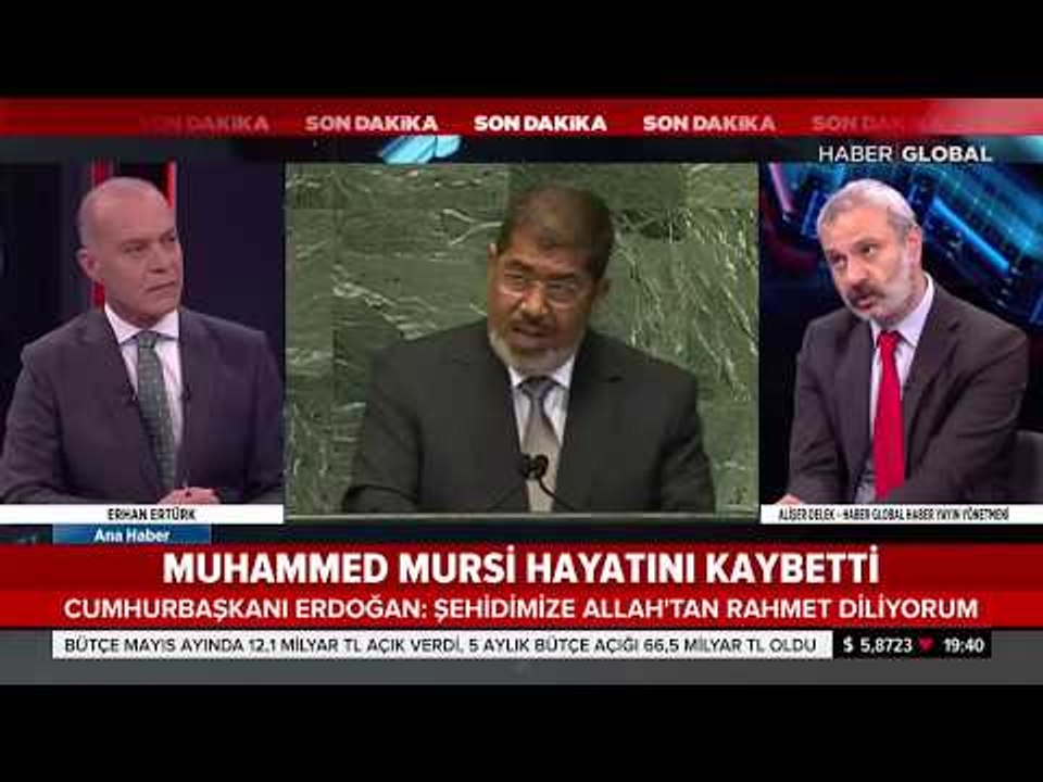 Muhammed Mursi'yi Haber Global Haber Yayın Yönetmen Alişer Delek Anlattı.