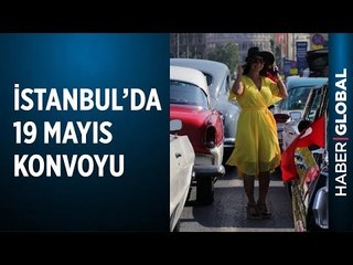 İstanbul'da 19 Mayıs Konvoylarla Kutlandı
