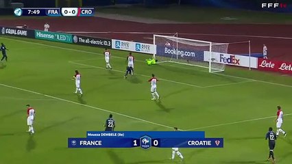 France-Croatie Espoirs (1-0), résumé et réactions I FFF 2019