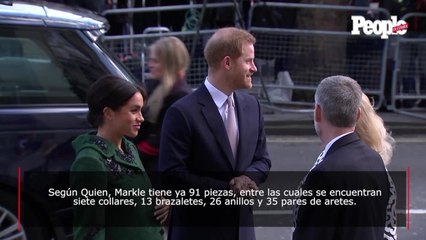 ¡Wow¡ La colección de joyas de Meghan Markle es más extensa que la de Kate Middleton