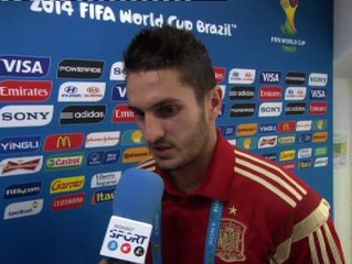 Koke: "La gente está triste y cabizbaja"