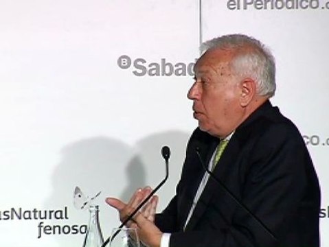 Margallo dice que la consulta soberanista tendría efectos catastróficos en la economía catalana