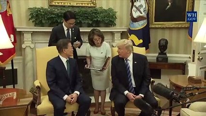 Trump viajará a Corea del Sur esta semana para reunirse con Moon