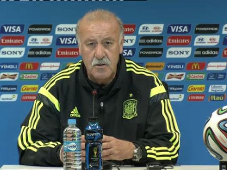 Del Bosque: "No tenemos miedo a nada y los jugadores están emocionados"