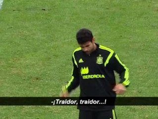 Insultos de "traidor" para Diego Costa