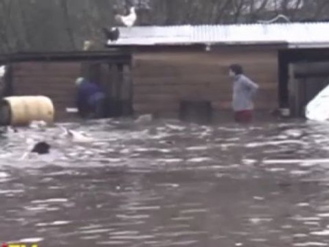 Las lluvias torrenciales dejan miles de damnificados en el sur de Chile