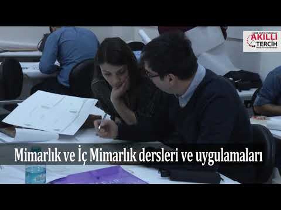 Mimarlık ve İç Mimarlık bölümü ders ve uygulamaları