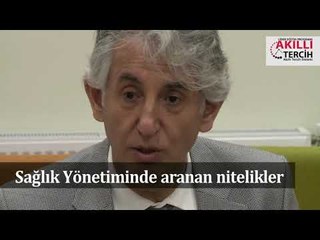 Sağlık Yönetimi öğrencilerinde aranan nitelikler