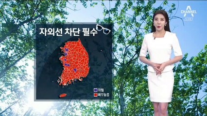 [날씨]전국 곳곳 ‘폭염주의보’…자외선 지수 ‘매우높음’