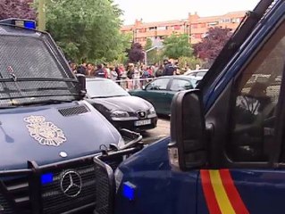 Desahuciada una familia en Entrevías con cinco hijos