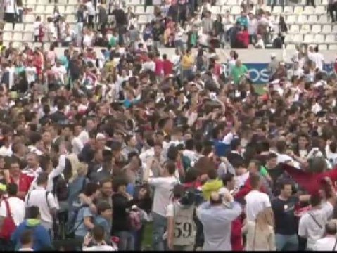 El Albacete celebra su ascenso a Segunda División