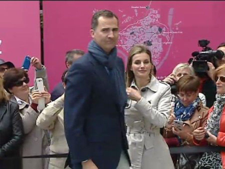 Los Príncipes de Asturias visitan a El Greco