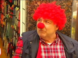 Rajoy y el payaso Pimpón