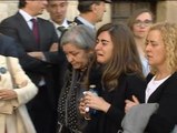 Rajoy y Cospedal acompañan a la familia de Isabel en la capilla ardiente