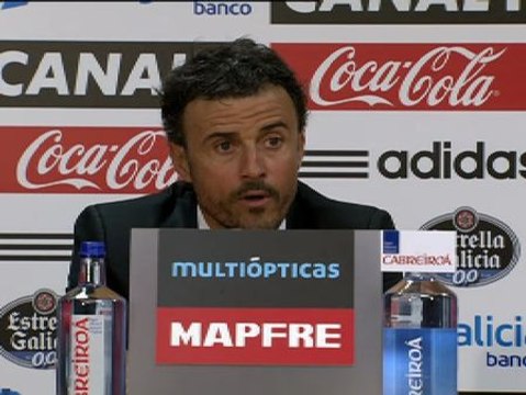 Luis Enrique: Me gustaría que ganara la Liga el Barça, no me tengo que esconder