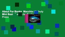 About For Books  Macchia (Chihuly Mini Book Series) by Portland Press