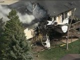 Una avioneta se estrella contra una casa en Estados Unidos