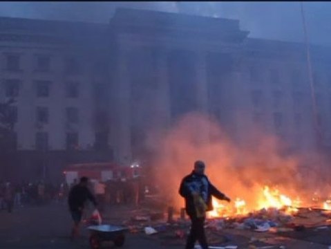 Odesa entierra a sus muertos