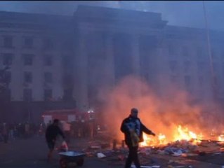 Odesa entierra a sus muertos