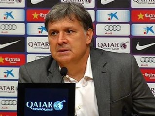 Martino: "Messi no se defiende con la boca, se defiende jugando fútbol"
