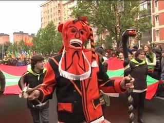 La izquierda 'abertzale' celebra el 'Aberri Eguna'