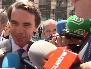 El PP no cuenta con Aznar para la campaña de Cañete