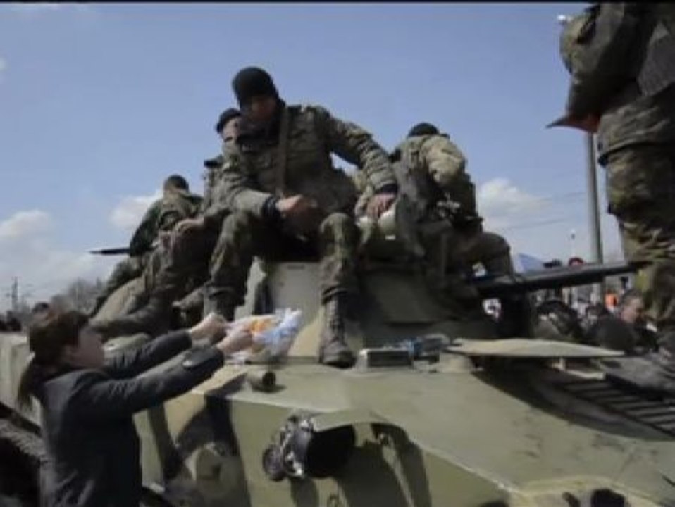 Soldados ucranianos se pasan al bando prorruso