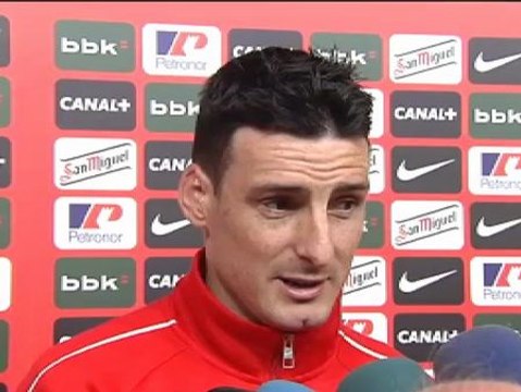 Aduriz: Para estar en Champions hay que ganar muchos partidos