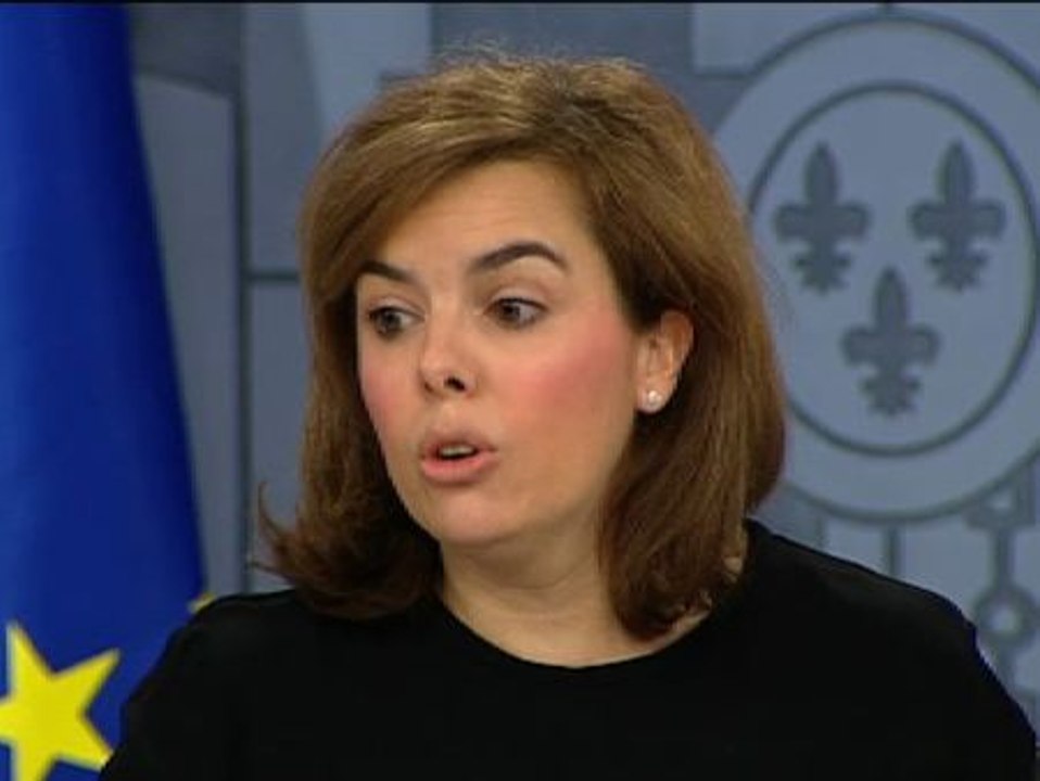 Saénz de Santamaría: "Este es un Gobierno estable, no así lo parece el de la Junta de Andalucía"