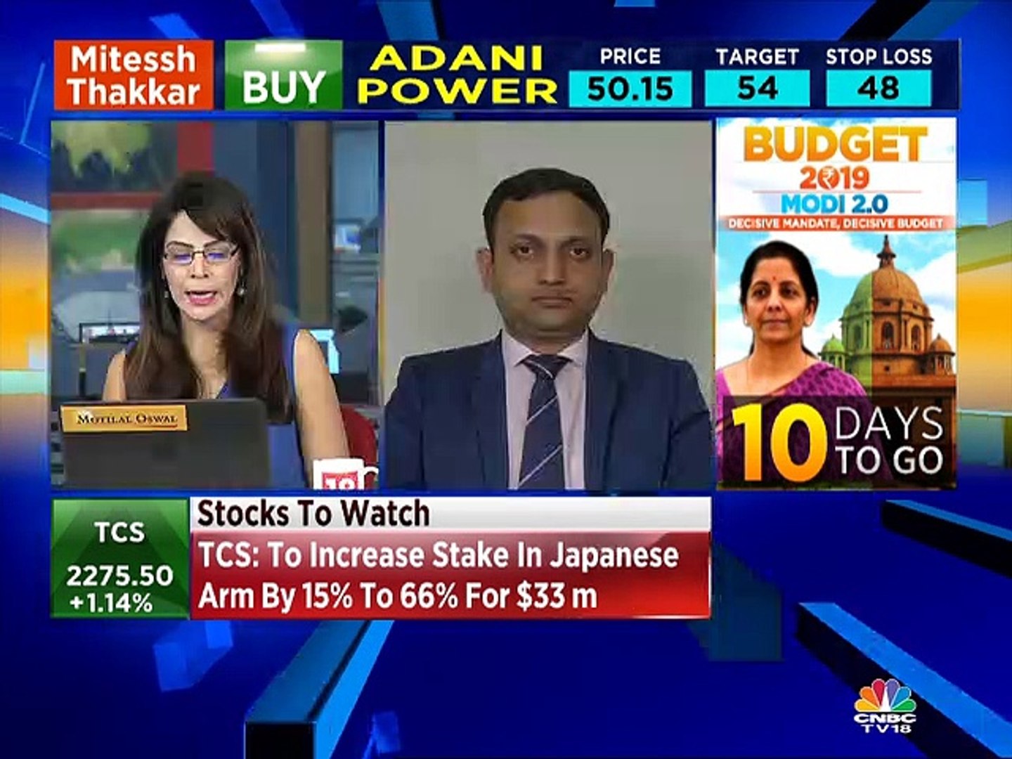Shubham Agarwal stock recommendations
