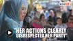 Action must be taken over Zuraida's sex video remarks, says PKR women's wing VP