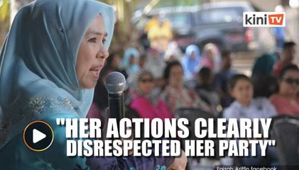 Action must be taken over Zuraida's sex video remarks, says PKR women's wing VP