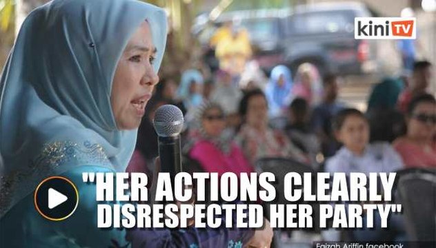 Action must be taken over Zuraida's sex video remarks, says PKR women's wing VP