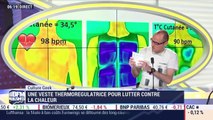 Anthony Morel: Une veste thermorégulatrice pour lutter contre la chaleur - 25/06