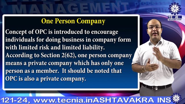 Dr. Varun Kumar || One Person Company || MBA || TIAS || TECNIA TV