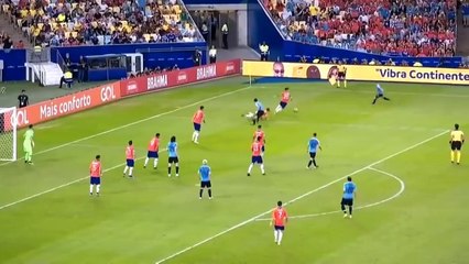 Chile vs Uruguay 0-1 Highlights & Goals | Resumen y Goles (24/06/2019)