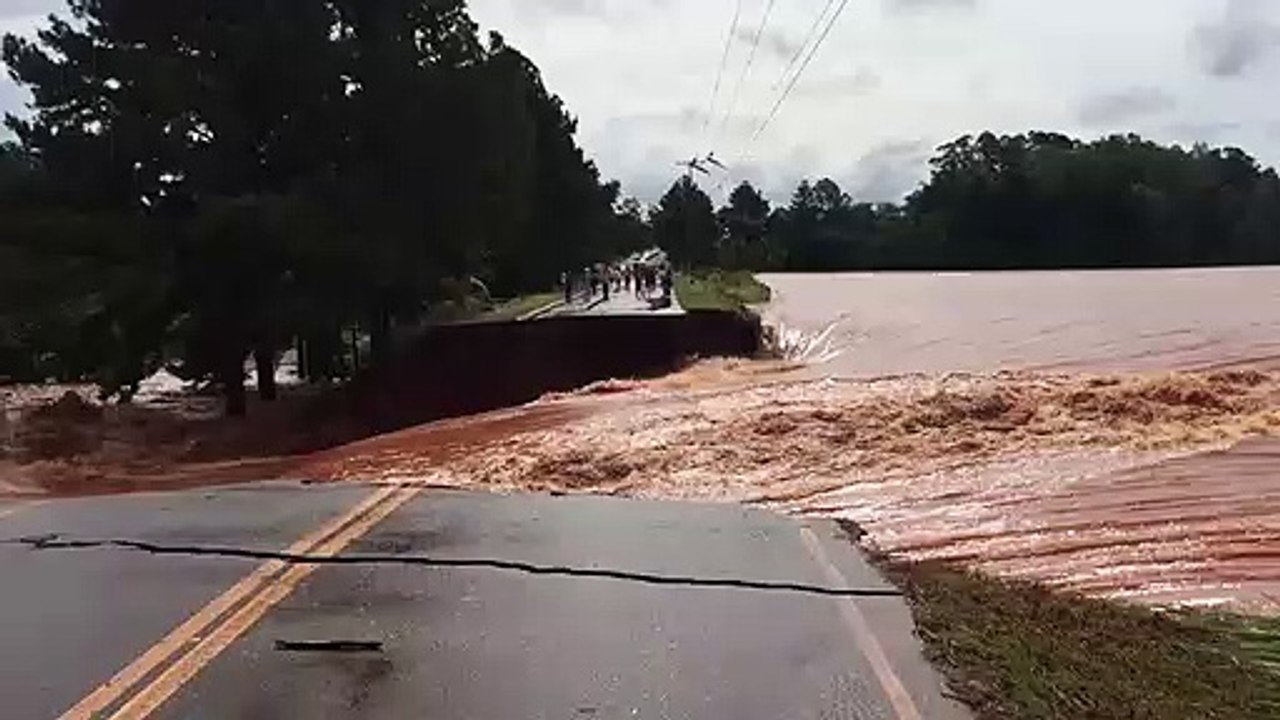 The power of nature : River on it's high flow