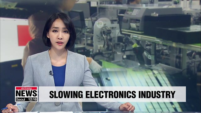 Production, exports for S. Korea's electronics industry dropped between 2013-2018: Report